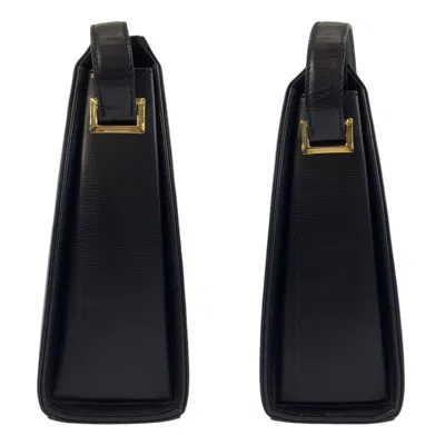Pre-owned Dior Christian  Black Leather Messenger Bag Shoulder Bag ()