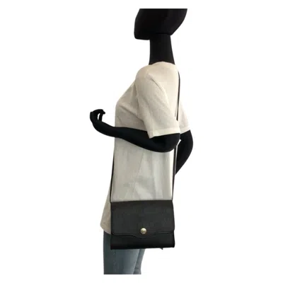 Pre-owned Dior Christian  Black Pvc Leather Shoulder Bag ()