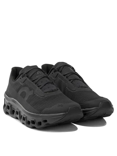On Running Cloudmonster Void Sneakers & Slip-on Black In Black