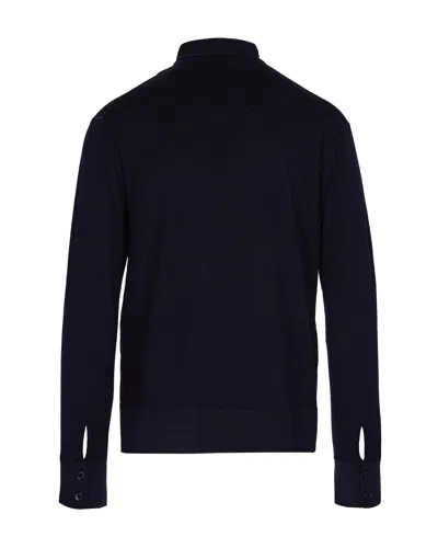 Paolo Pecora Button-down Wool Sweater In Multi