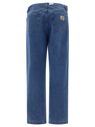 Carhartt Landon Straight-leg Washed Jeans In Blue