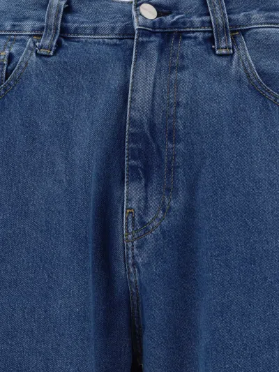 Carhartt Landon Straight-leg Washed Jeans In Blue