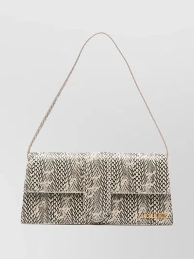 Jacquemus Women Le Bambino Long Shoulder Bag In Gray