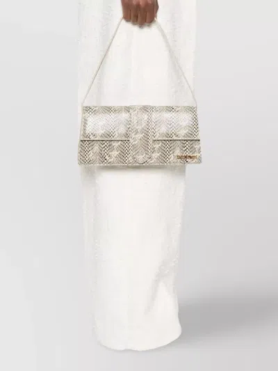 Jacquemus Women Le Bambino Long Shoulder Bag In Gray