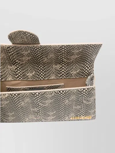 Jacquemus Women Le Bambino Long Shoulder Bag In Gray