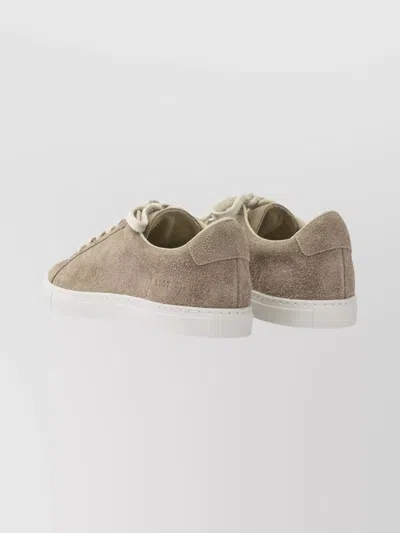 Common Projects Casual Low-top Suede Sneakers And Slip-ons In Neutral