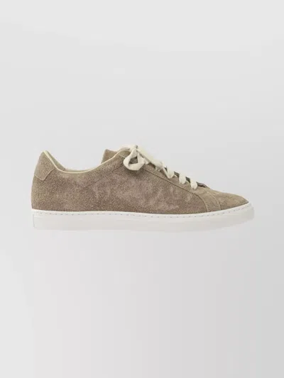 Common Projects Casual Low-top Suede Sneakers And Slip-ons In Neutral