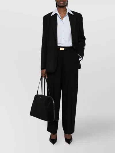 Totême Toteme Women Peak Lapel Blazer In Black