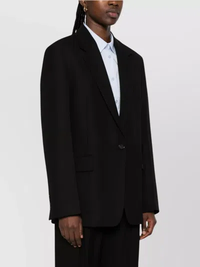 Totême Toteme Women Peak Lapel Blazer In Black