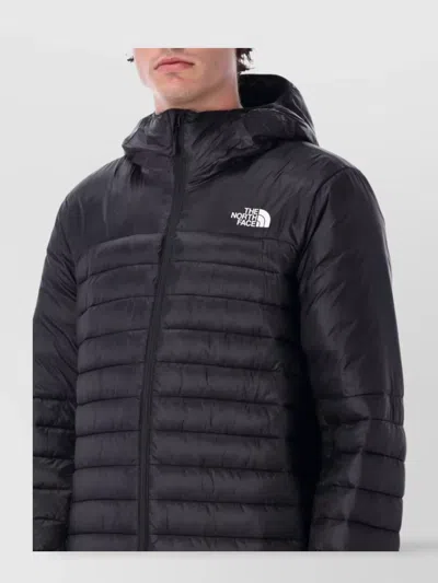 The North Face Rmst Hooded Down Jacket In Black
