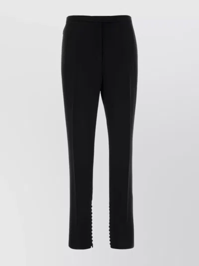 Dries Van Noten Philip Regular-fit Straight-leg Cotton Trousers In Black