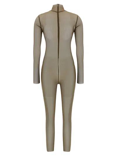 Norma Kamali 'turtle' Jumpsuit In Green