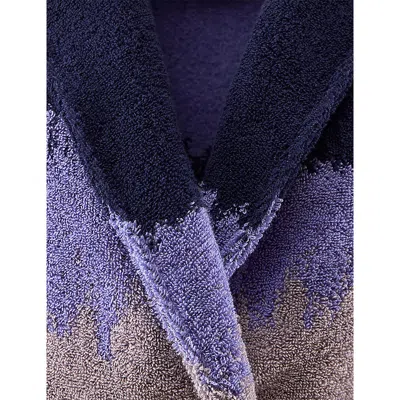 Yves Delorme Brume Cotton Bathrobe Multicoloured In Multi