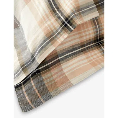 Ralph Lauren Adelina Cotton-oxford Pillowcase Oatmeal In Multi