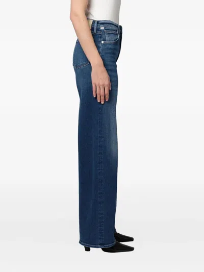 Citizen Of Humanity Citizens Of Humanity Paloma Cotton Wide Leg Utility Jeans In Poolside In Blue