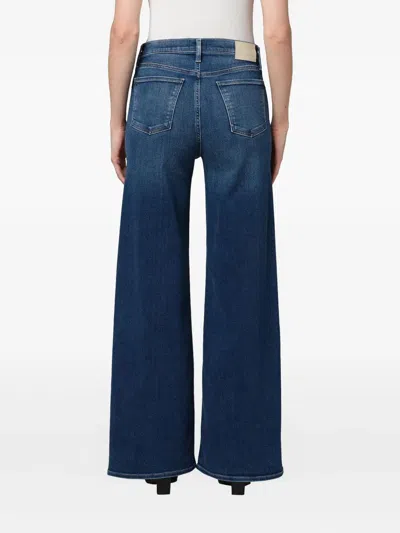Citizen Of Humanity Citizens Of Humanity Paloma Cotton Wide Leg Utility Jeans In Poolside In Blue