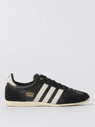 Adidas Originals Black Japan Sneakers In Black
