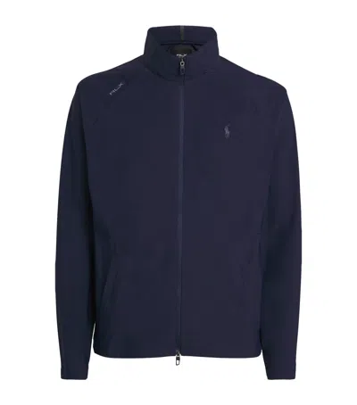 Polo Ralph Lauren Llightweight Logo-detail Jacket In Blue