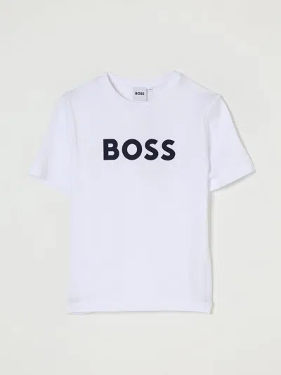 Hugo Boss T-shirt Logo In White