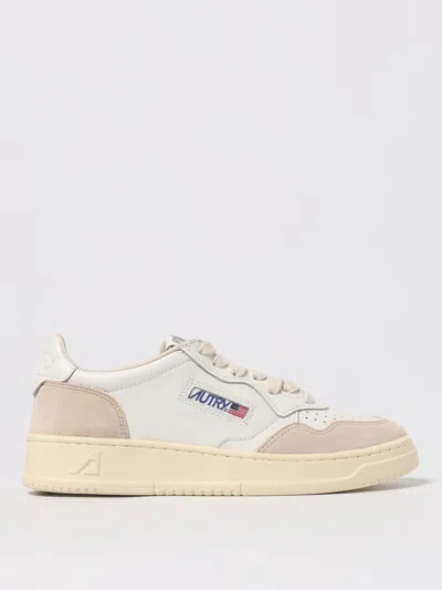 Autry Sneakers Beige In White