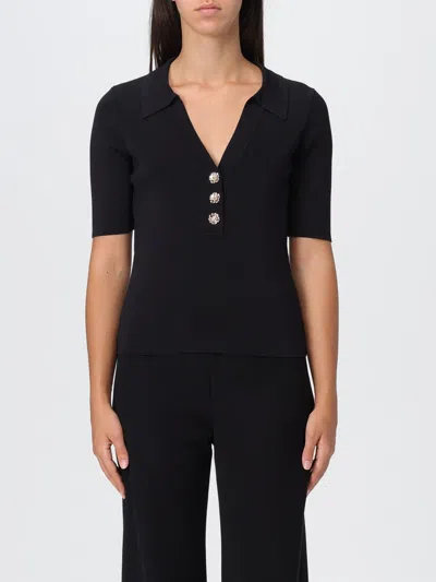 POLO衫 TWINSET 女士 颜色 黑色