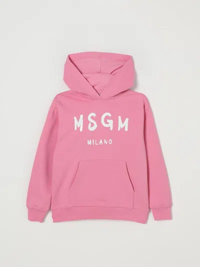 毛衣 MSGM KIDS 儿童 颜色 粉色