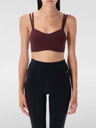 Nike Double-strap Sports Bra In Purple