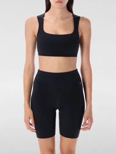 Nike Zenvy Square-neckline Sports Bra In Black