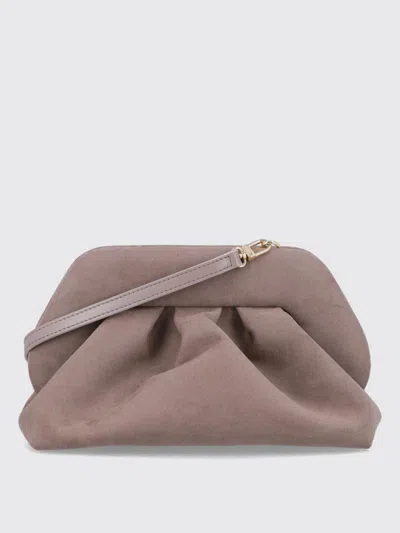 Themoirè Women Grey Bios Clutch, Onesize Luxury Clutches For Women Darveys In Brown