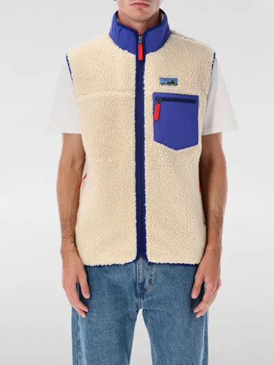 Patagonia Men S Classic Retro-x Vest Dark Natural In Neutral