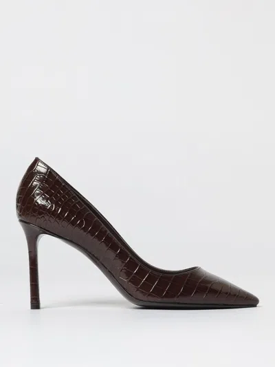 Jimmy Choo 85mm Romy Pointed-toe Pumps With Crocodile-effect In Multi