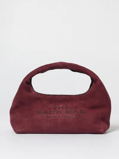 Marc Jacobs Mini Sack Bag Suede Finish In Purple