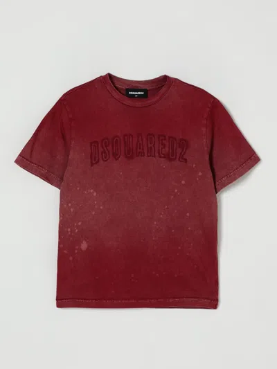 Dsquared2 T-shirt  Kids Color Red In Red