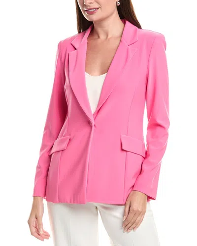 Joseph Ribkoff Notched-lapel Blazer In Pink