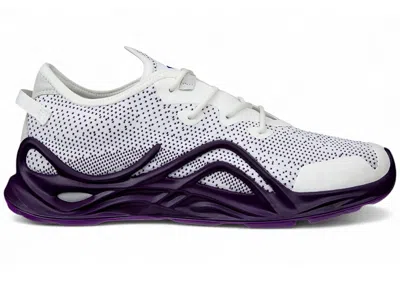 Pre-owned Ecco Biom Infinite (women's) Sneakers In White/purple In Multi