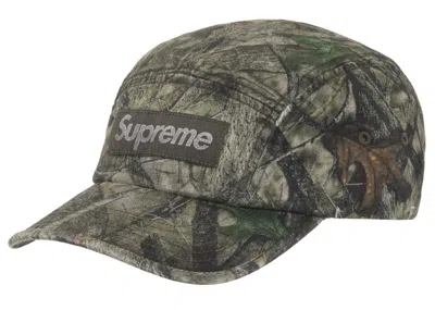 Pre-owned Supreme Overdyed Camp Cap In Realtree Ap Camo