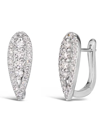 Le Vian Vanilla Diamond Stud Earrings (0.74 Ct. T.w.) In Platinum In Silver