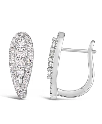 Le Vian Vanilla Diamond Stud Earrings (0.74 Ct. T.w.) In Platinum In Silver