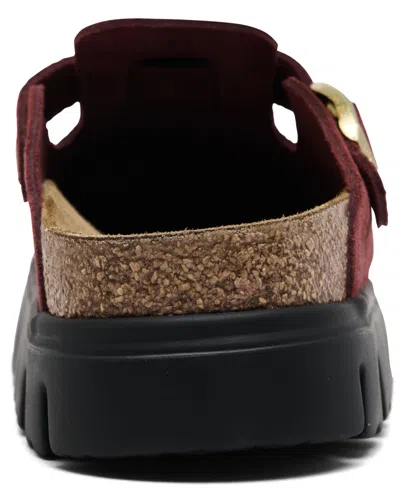 Birkenstock Boston Chunky Clogs In Multi