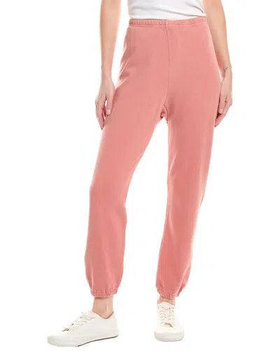 The Great The Stadium Sweatpant In Pink
