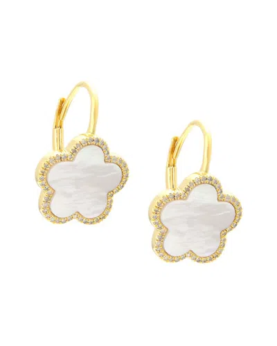 Diamond Select Cuts 0.20 Ct. Tw. Diamond Silver Earrings In Gold