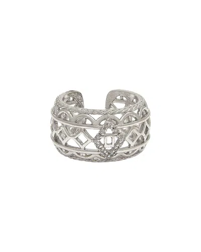 Diamond Select Cuts 0.06 Ct. Tw. Diamond Silver Ring