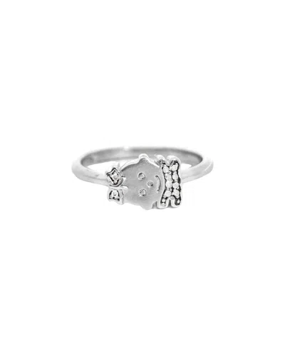 Diamond Select Cuts 0.03 Ct. Tw. Diamond Silver Ring In Silver