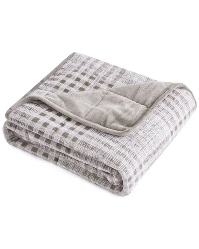 Dreamnest Velvet To Velvet Weighted Throw Blanket In Neutral