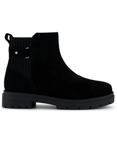 Toms Women's Womens Astrid Boot Water Repellent Suede In Black