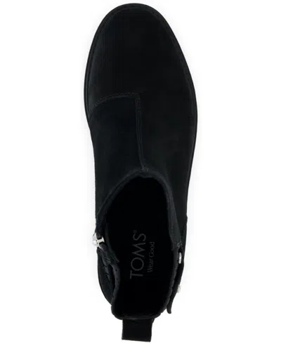 Toms Women's Womens Astrid Boot Water Repellent Suede In Black