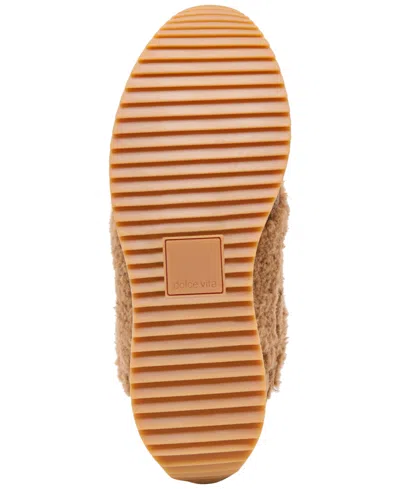 Dolce Vita B. Ntcd Plush Sneakers Brown Plush In Brown