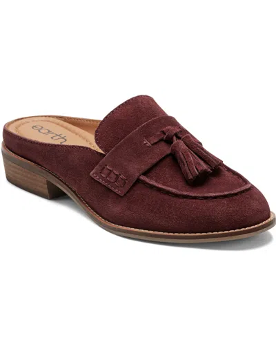 Earth Women's Everett Tassels Slip-on Mule Loafers In Brown