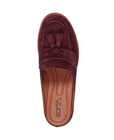 Earth Women's Everett Tassels Slip-on Mule Loafers In Brown