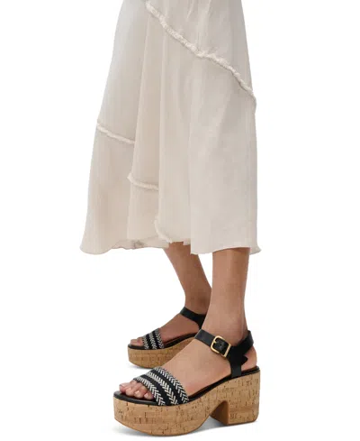 Fitflop Women's Plattforms V-weave Heeled Ankle-strap Sandals In Multi